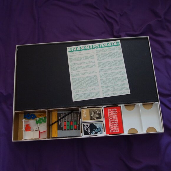 Vintage 1973 Parker Brothers Billionaire No. A-5 Board Game 2-4 Players Ages 10+ - Picture 5 of 16